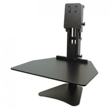 Victor High Rise Standing Desk Workstation, 28w x 23d x 15.5h, Black