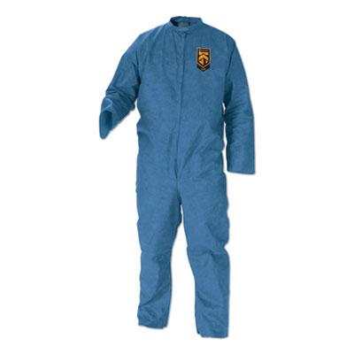 Kimberly-Clark KleenGuard A20 Breathable Particle-Pro Coveralls, Zip, 2X-Large, Blue, 24/Carton
