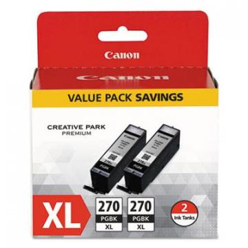 Canon PGI-270XL (0319C005) High-Yield Black Ink Cartridge