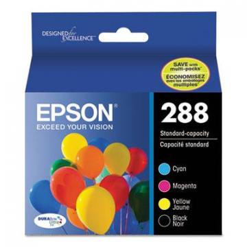 Epson 288 (T288120BCS) Black,Cyan,Magenta,Yellow Ink Cartridge