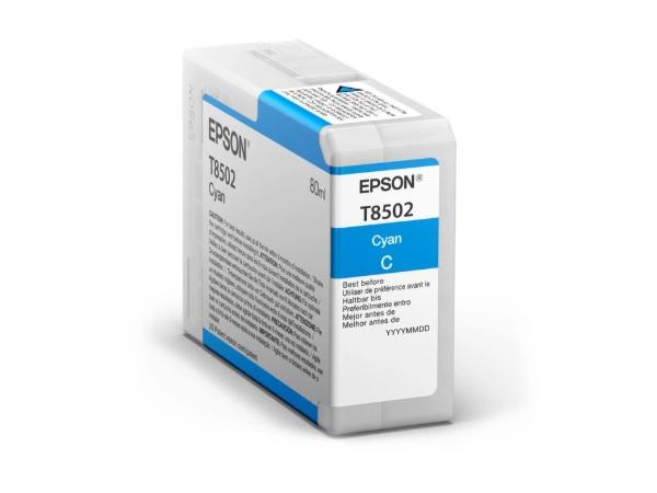 Epson T850200 Ink, Cyan