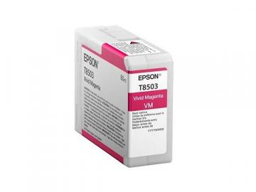 Epson T850300 Ink, Vivid Magenta