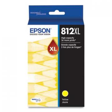 Epson T812XL (T812XL420S) High-Yield Yellow Ink Cartridge