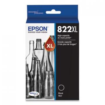 Epson T822XL (T822XL120S) High-Yield Black Ink Cartridge