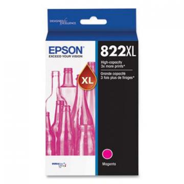 Epson T822XL (T822XL320S) High-Yield Magenta Ink Cartridge