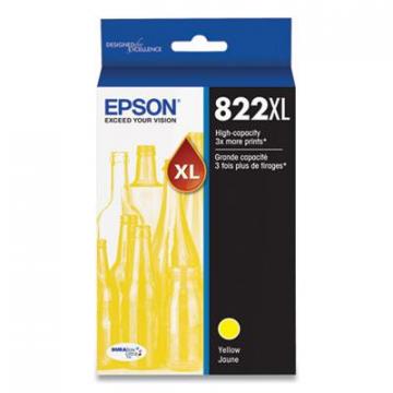Epson T822XL (T822XL420S) High-Yield Yellow Ink Cartridge
