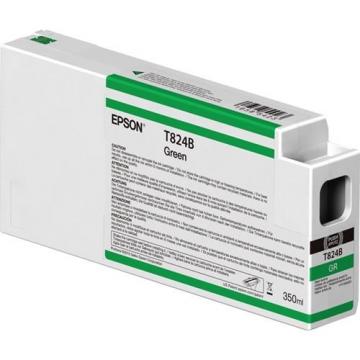 Epson T824B00 (824) UltraChrome HDX Ink, 350 mL, Green