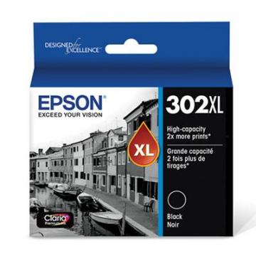 Epson T302XL (T302XL020S) High-Yield Black Ink Cartridge