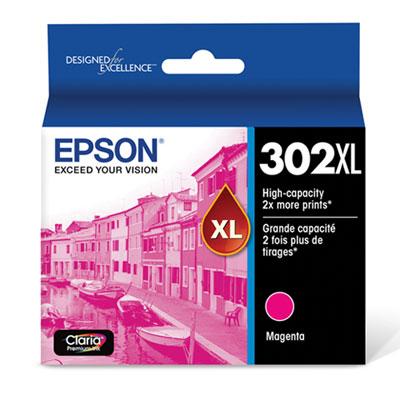Epson T302XL (T302XL320S) High-Yield Magenta Ink Cartridge