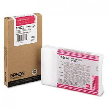 Epson T602300 (60) UltraChrome K3 Ink, Vivid Magenta
