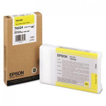 Epson T602400 (60) UltraChrome K3 Ink, Yellow