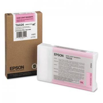 Epson T602600 (60) UltraChrome K3 Ink, Vivid Light Magenta