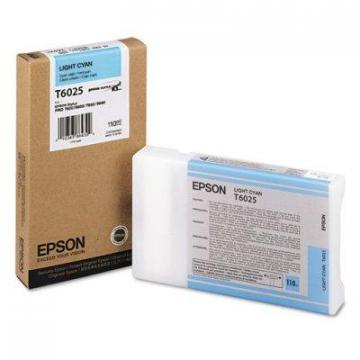 Epson T602500 (60) UltraChrome K3 Ink, Light Cyan