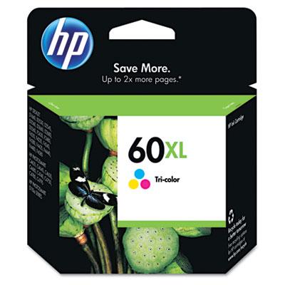 HP 60XL (CC644WN) High-Yield Tri-Color Ink Cartridge