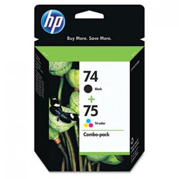 HP 74, HP 75 (CC659FN) Black,Tri-Color Ink Cartridge