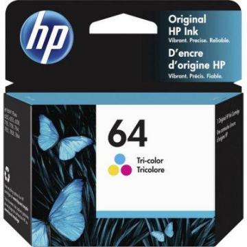 HP 64 (N9J89AN) Tri-Color Ink Cartridge