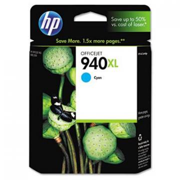 HP 940XL (C4907AN) High-Yield Cyan Ink Cartridge