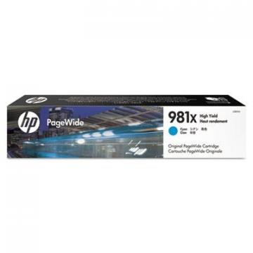 HP 981X (L0R09A) High-Yield Cyan Ink Cartridge