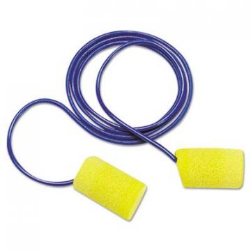 3M E-A-R Classic Foam Earplugs, Metal Detectable, Corded, Poly Bag