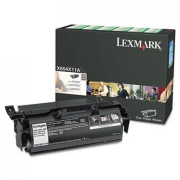 Lexmark X654X11A Extra High-Yield Black Toner Cartridge