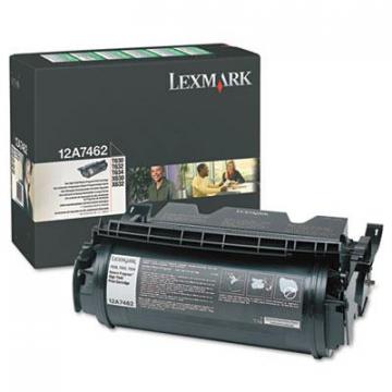 Lexmark 12A7462 High-Yield Black Toner Cartridge