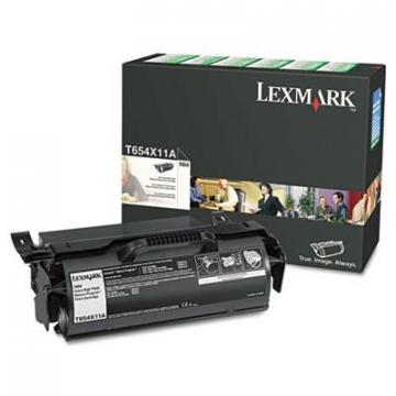 Lexmark T654X11A Extra High-Yield Black Toner Cartridge