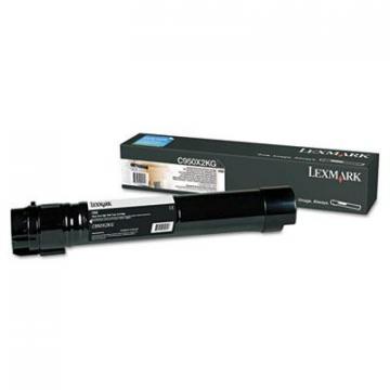 Lexmark C950X2KG Extra High-Yield Black Toner Cartridge