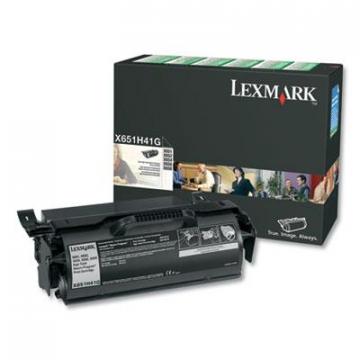Lexmark X651,X652,X656,X658,x654 (X651H41G) High-Yield Black Toner Cartridge