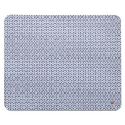 3M Precise Mouse Pad, Nonskid Repositionable Adhesive Back, 8 1/2 x 7, Gray/Bitmap