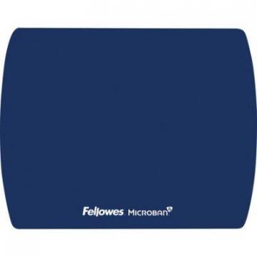 Fellowes Microban Ultra Thin Mouse Pad, Sapphire Blue
