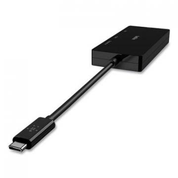 Belkin USB-C Video Adapter, Display Port; DVI; HDMI; USB-C; VGA, 4.33" Black