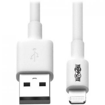 Tripp Lite 10ft Lightning USB/Sync Charge Cable for Apple Iphone Ipad White 10'
