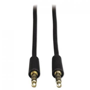 Tripp Lite 3.5mm Mini Stereo Audio Cable for Microphones/Speakers/Headphones (M/M), 6 ft.