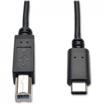 Tripp Lite 6ft USB 2.0 Hi-Speed Cable B Male to USB Type-C USB-C Male