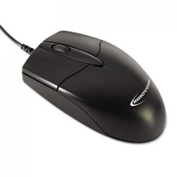 Innovera Mid-Size Optical Mouse, Black