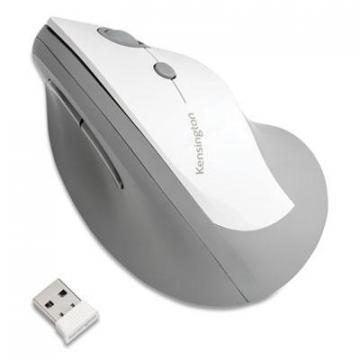 Kensington Pro Fit Ergo Vertical Wireless Mouse, Gray