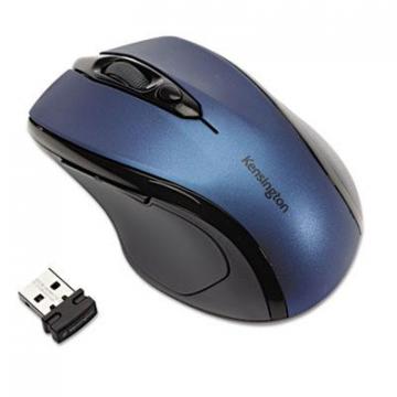 Kensington Pro Fit Mid-Size Wireless Mouse, Sapphire Blue