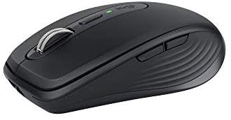 Logitech MX Anywhere 3 Compact Performance Mouse, Wireless, Graphite