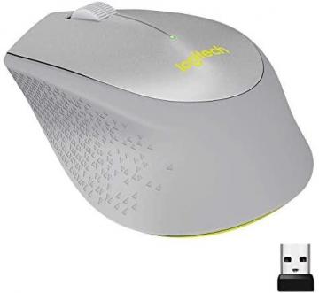 Logitech M330 SILENT PLUS Wireless Mouse, Gray