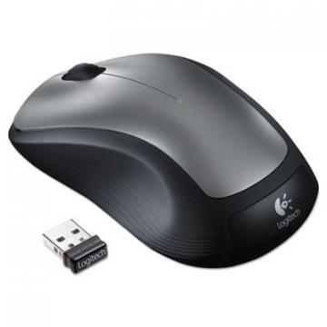 Logitech M310 Wireless Mouse, Left/Right Hand Use, Silver/Black