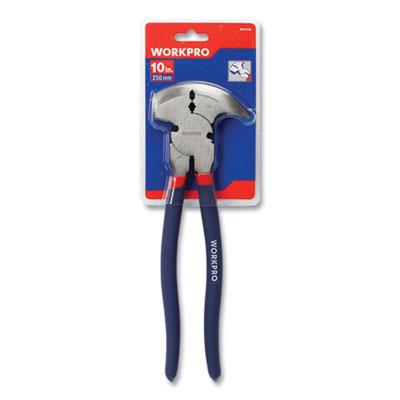 WORKPRO Fence Pliers, 10" Long, Drop-Forged Carbon Steel