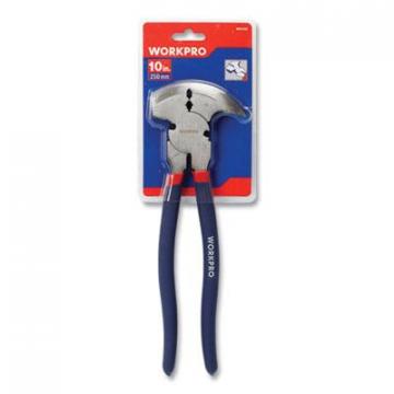 WORKPRO Fence Pliers, 10" Long, Drop-Forged Carbon Steel