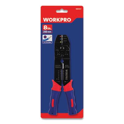 WORKPRO Square Nose Multi-Purpose Wiring Tool, AWG Markings, 22 to 10 AWG, 8" Long, Metal