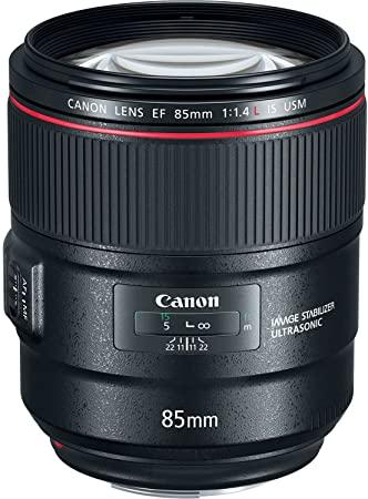 Canon EF 85 mm F/1.4L IS USM Lens - Black