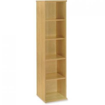 Bush Business Furniture Series C18W 5-Shelf Bookcase in Light Oak