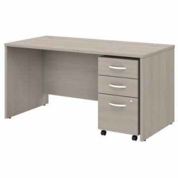 Bush Business Furniture Studio C 60W x 30D Office Desk with Mobile File Cabinet (STC014SOSU)