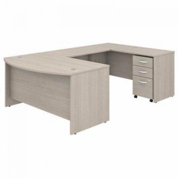 Bush Business Furniture Studio C 60W x 36D Desk with Mobile File Cabinet (STC005SOSU)
