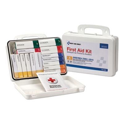 First Aid Only Unitized ANSI Class A Weatherproof First Aid Kit for 25 People, 16 Units