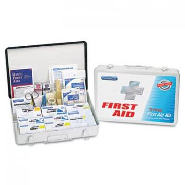 PhysiciansCare First Aid Kit for up to 75 People, Metal, 419 Pieces/Kit