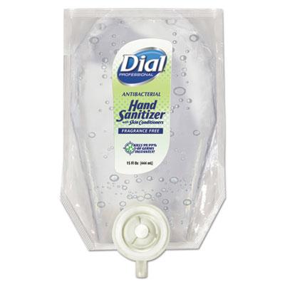 Dial Eco-Smart Gel Hand Sanitizer Refill, Fragrance-Free, 15 oz Refill